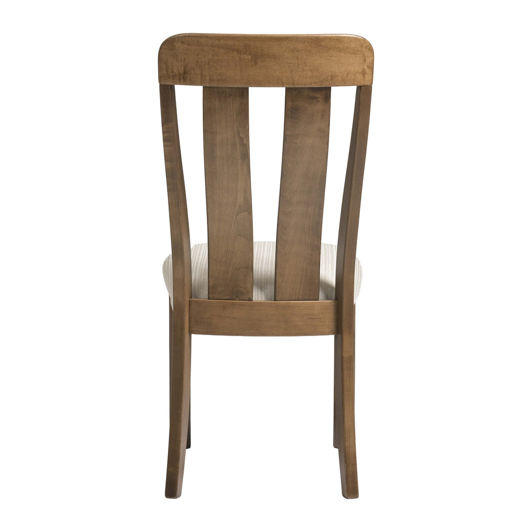 QW Amish Aspen Side Chair with Upholstered Seat