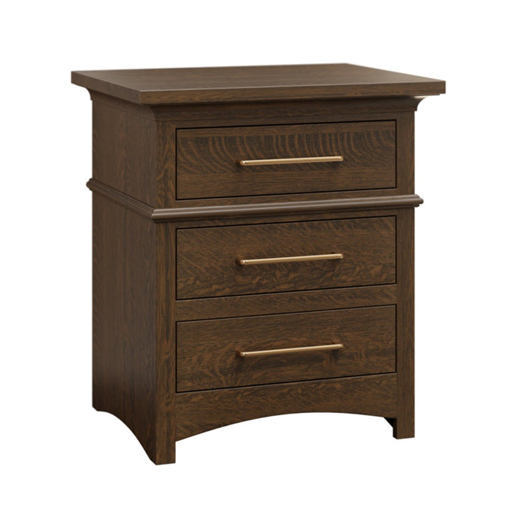 QW Amish Richmond 3 Drawer Nightstand