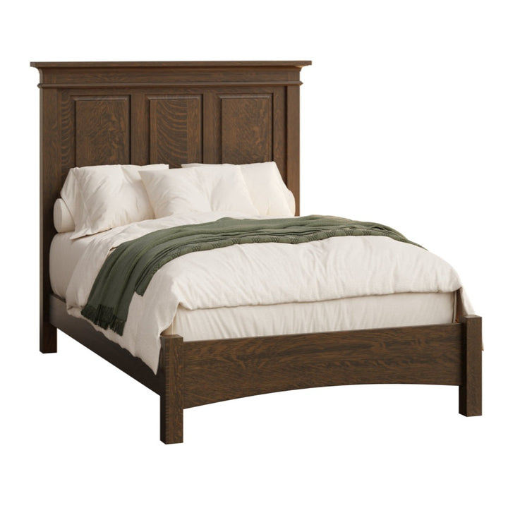 QW Amish Richmond Bed w/Low Footboard