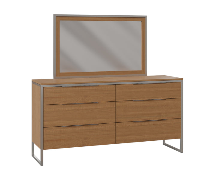 QW Amish Paige Low Dresser & Optional Mirror