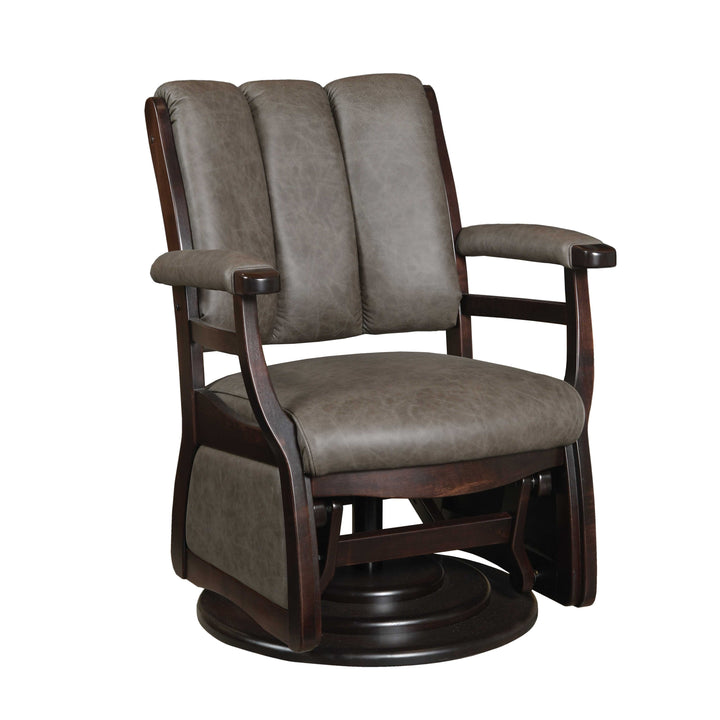 QW Amish Paris Low Back Swivel Glider