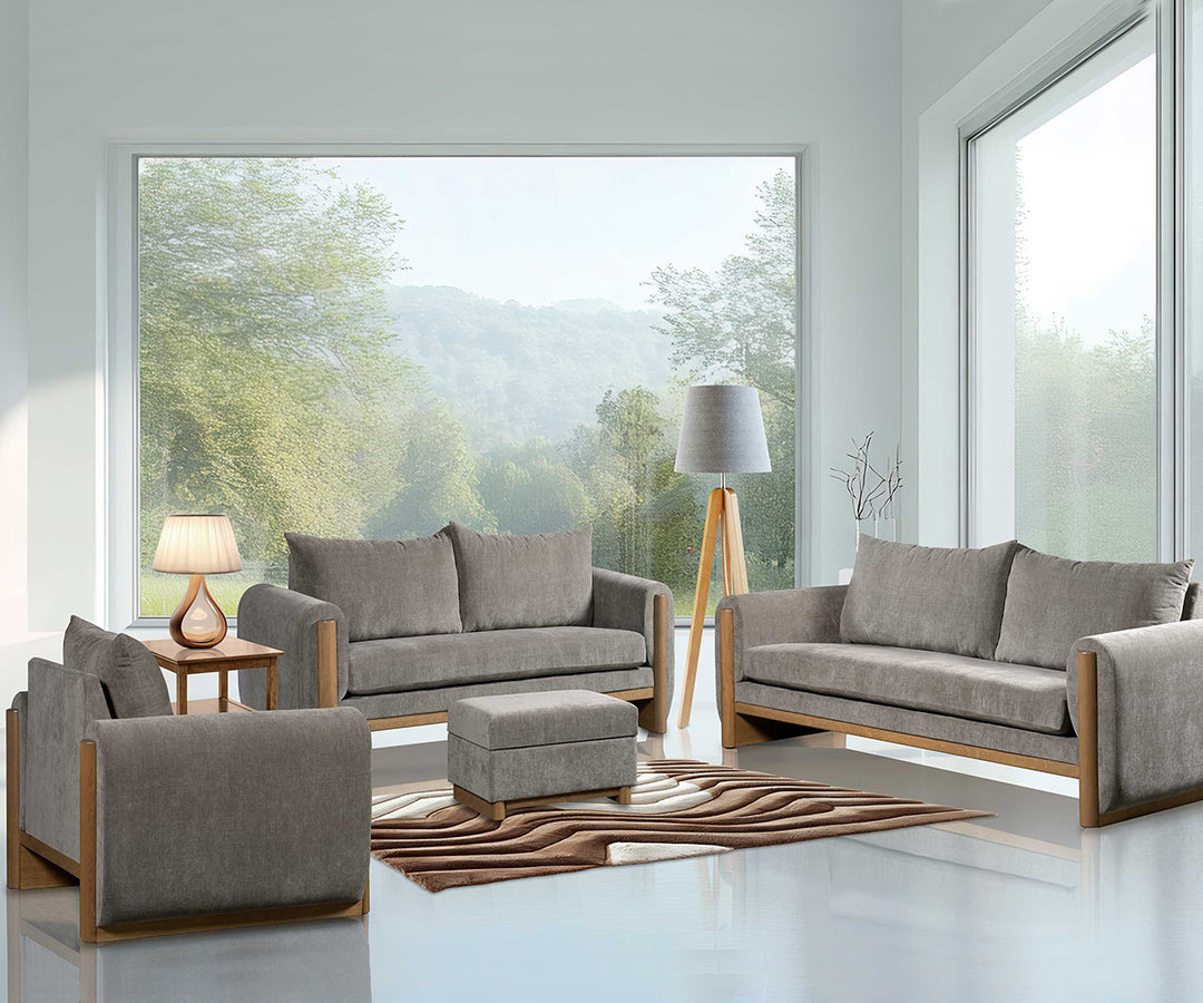 QW Amish Everett Storage Ottoman