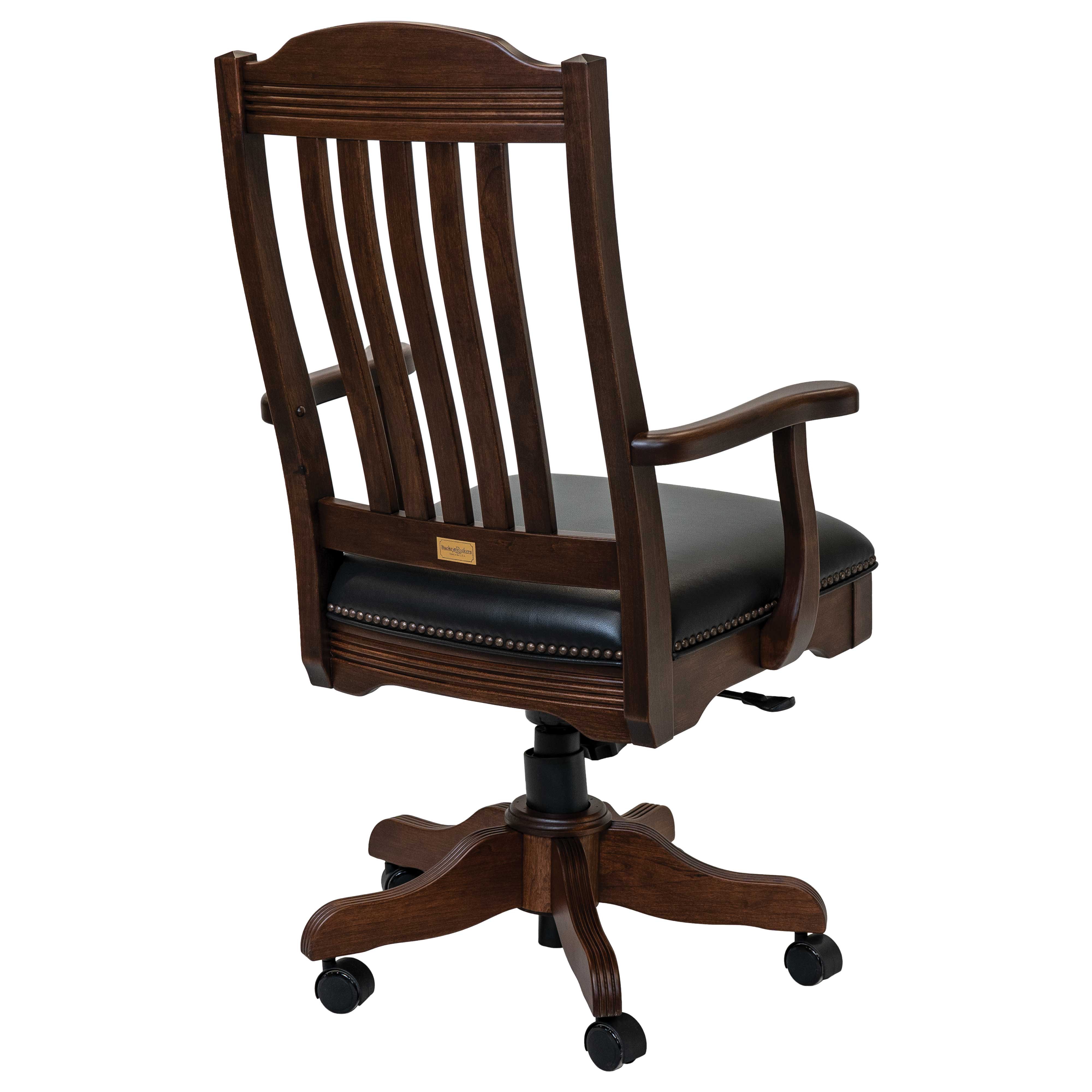 QW Amish Royal Desk Chair - Thumbnail 2