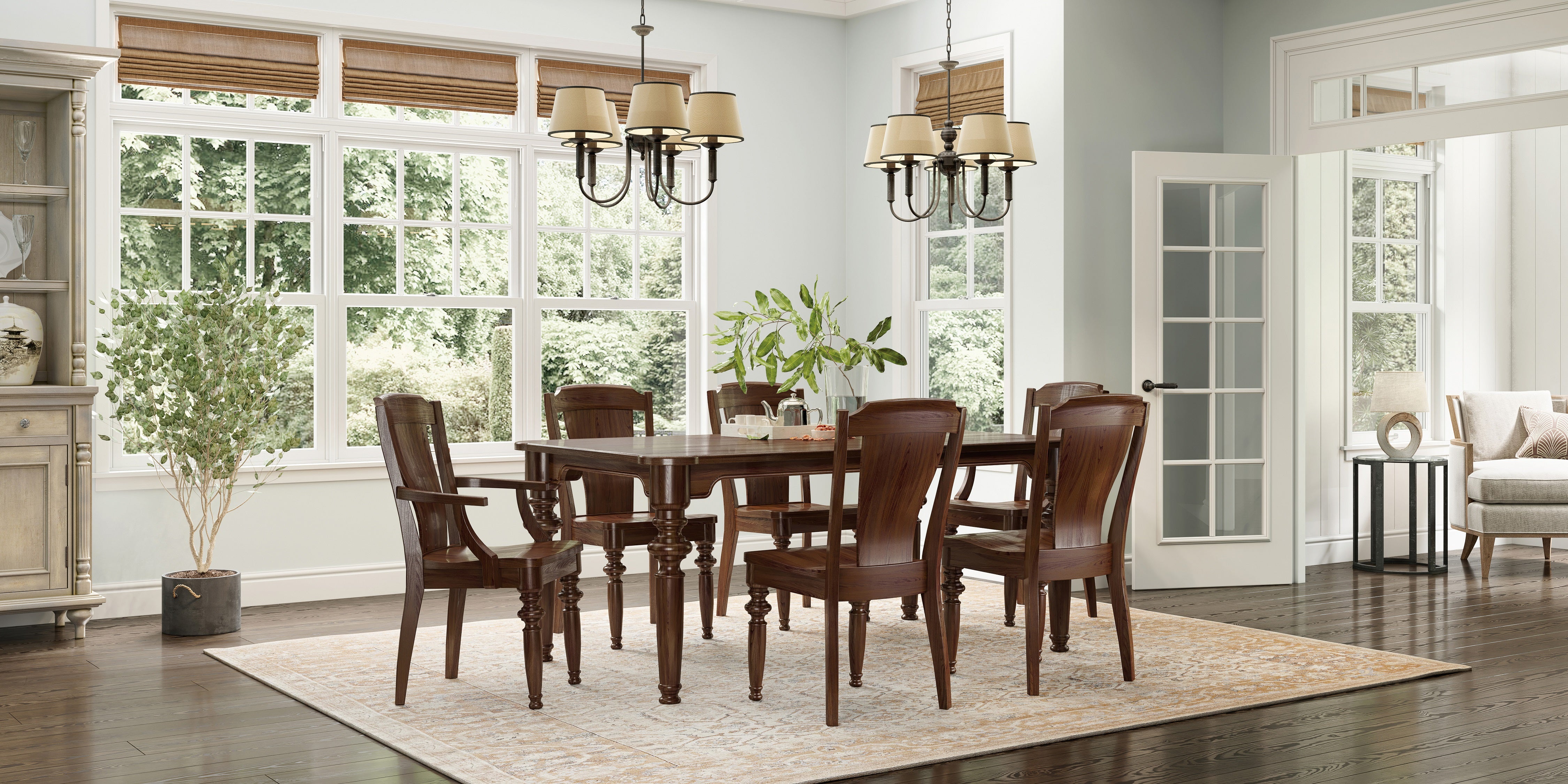 QW Amish Cumberland Arm Chair - Thumbnail 2
