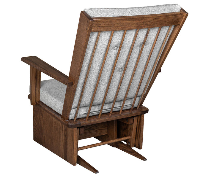 QW Amish Red Wing Glider & Optional Ottoman