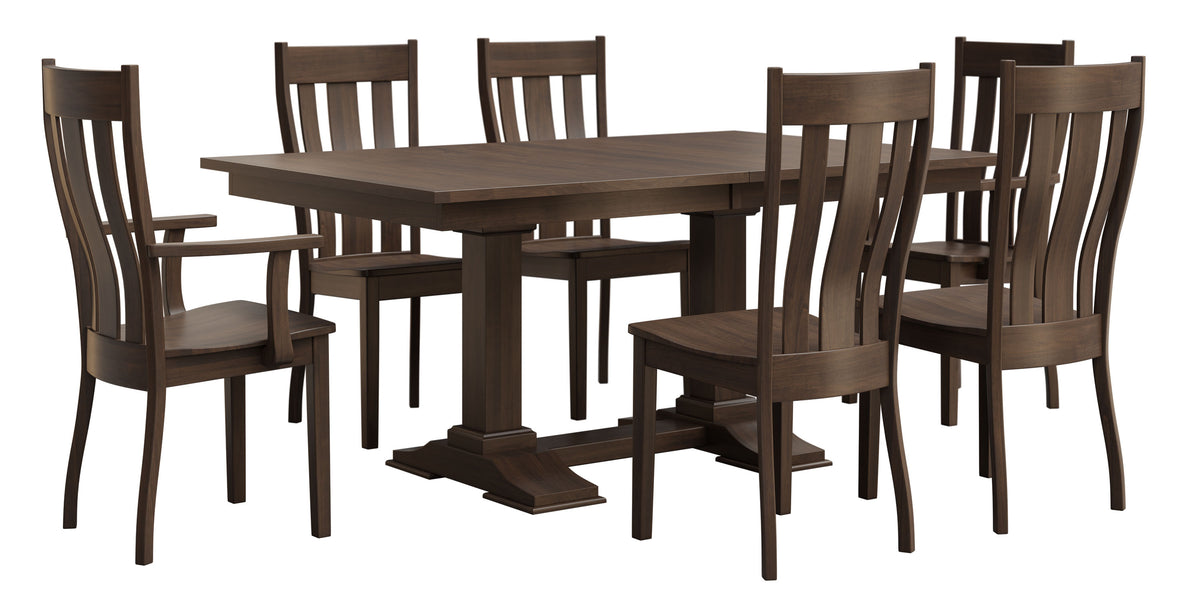 Rochester Dining Table | Amish Solid Wood | QW Furniture – Quality ...