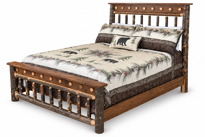 Boulder Log Bed