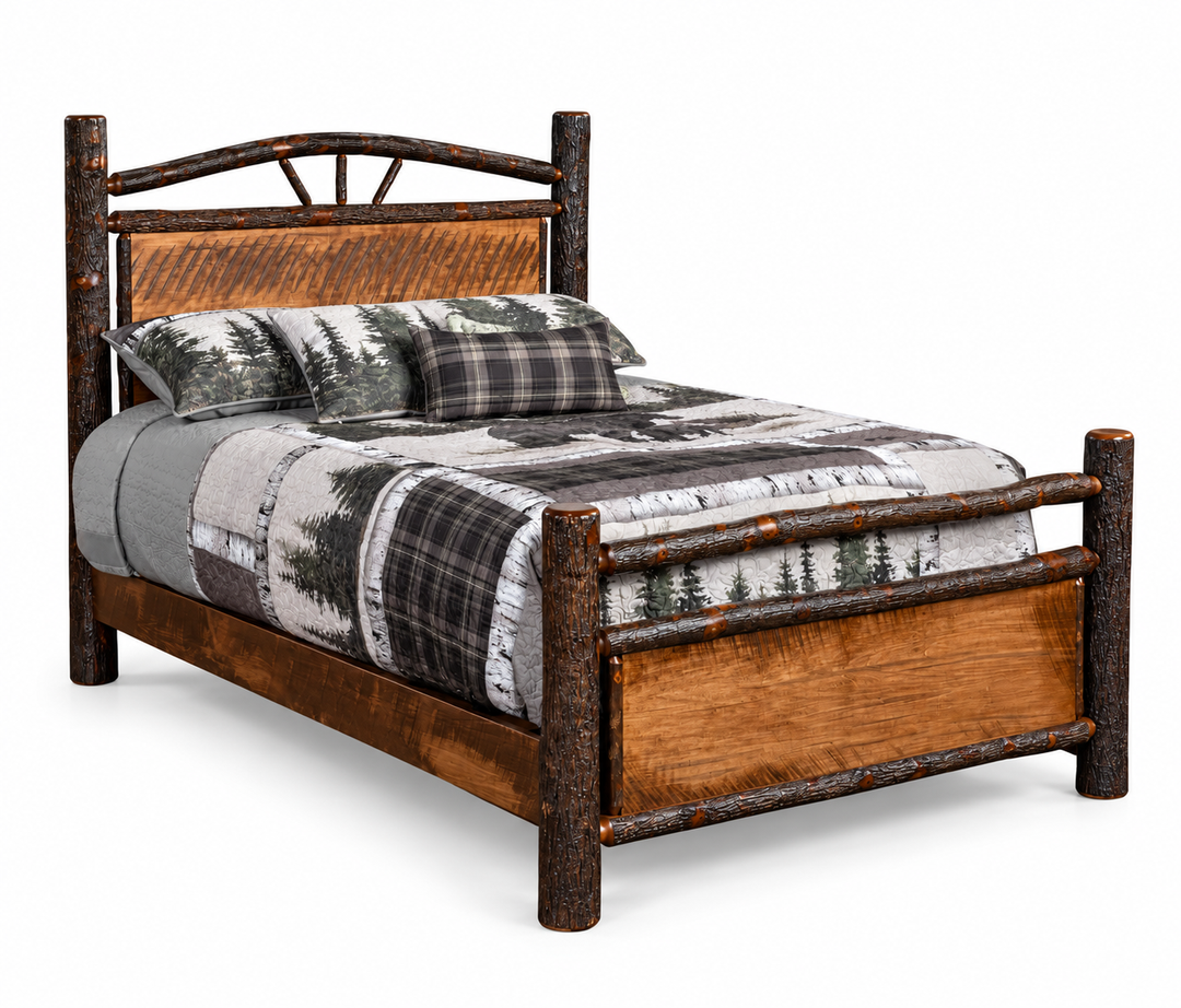 Settler's Log Bed