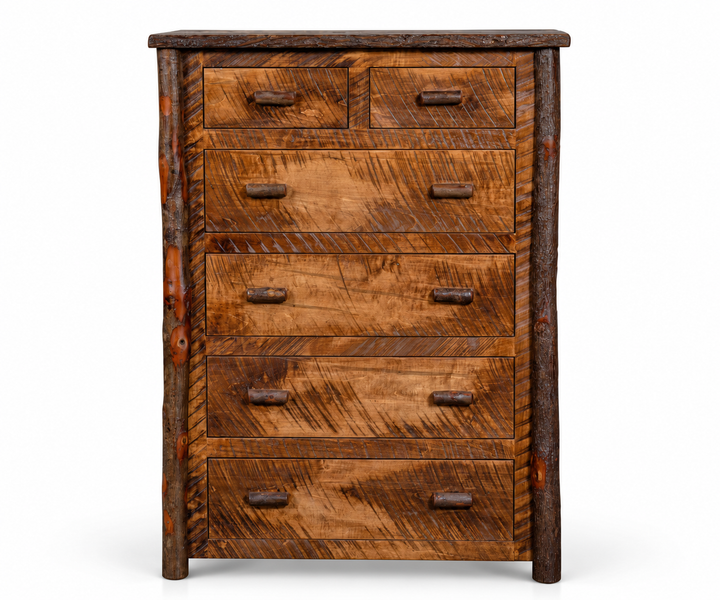 Settler's Log 6 Drawer Chest