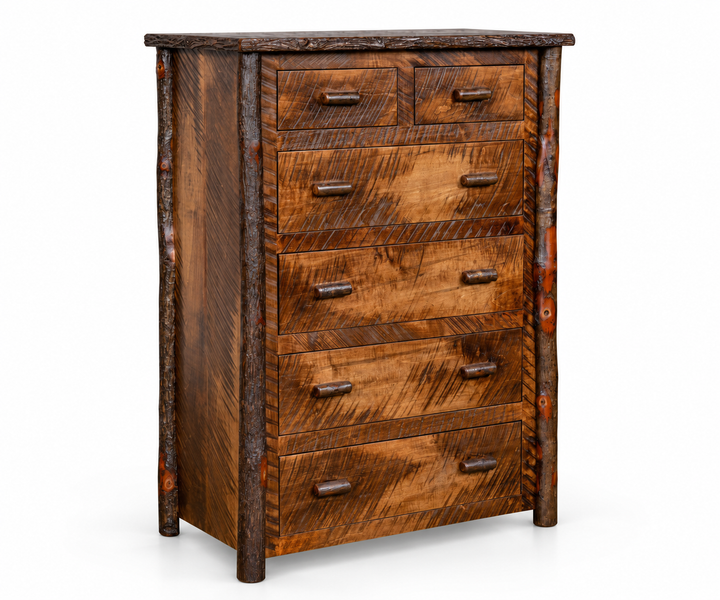 Settler's Log 6 Drawer Chest