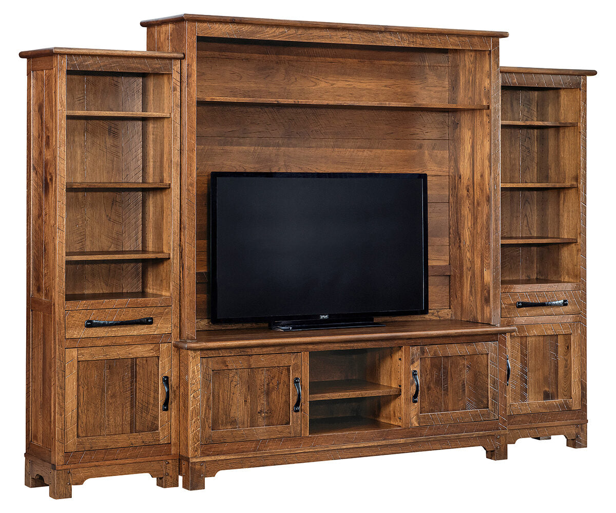 QW Amish Signature Farmhouse Wall Unit - Thumbnail 3