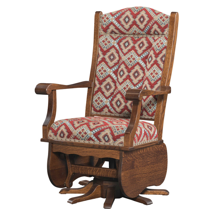 QW Amish Swivel Glider