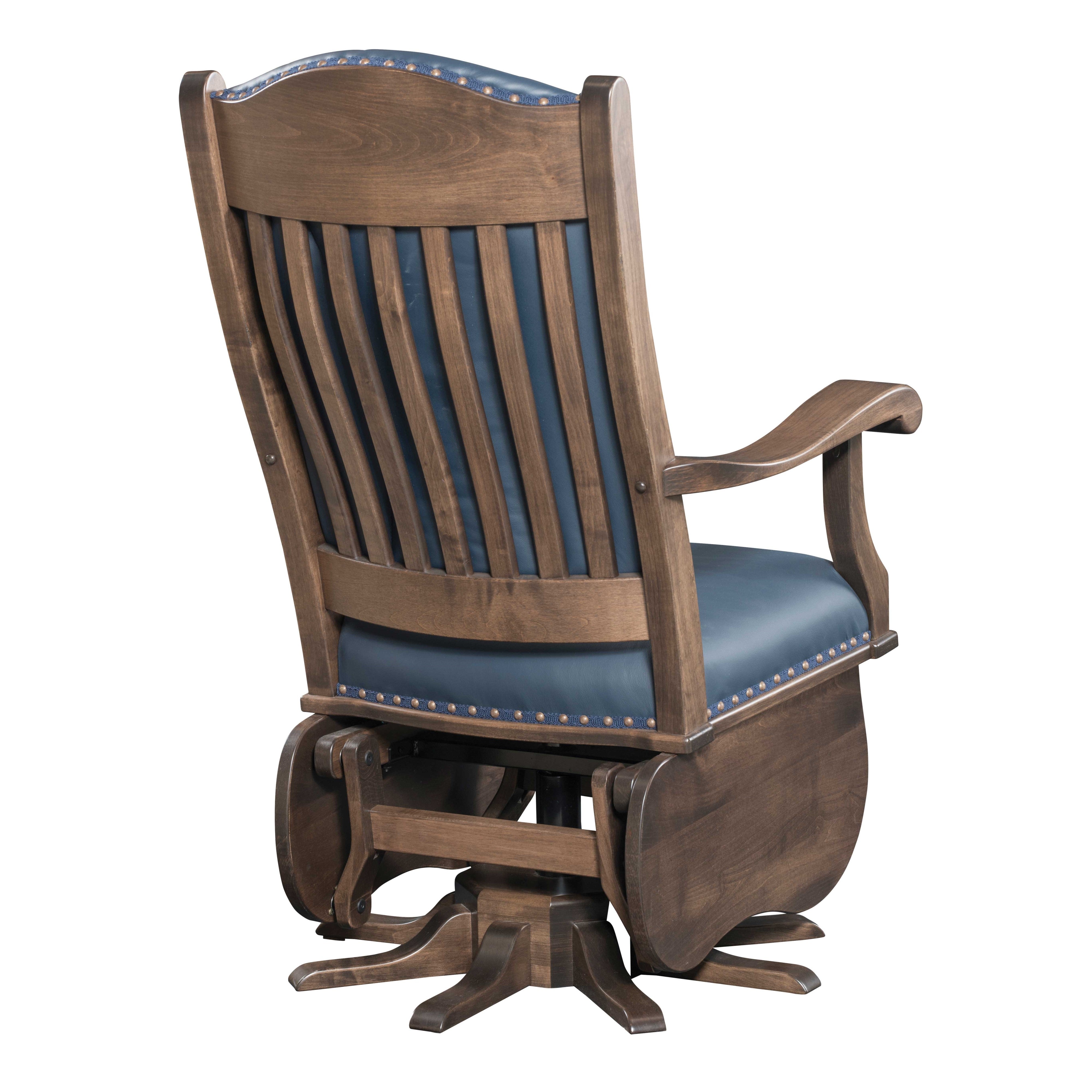 QW Amish Mission Swivel Glider Recliner