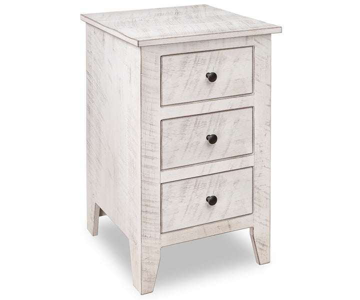 QW Amish Livingston 3 Drawer Nightstand