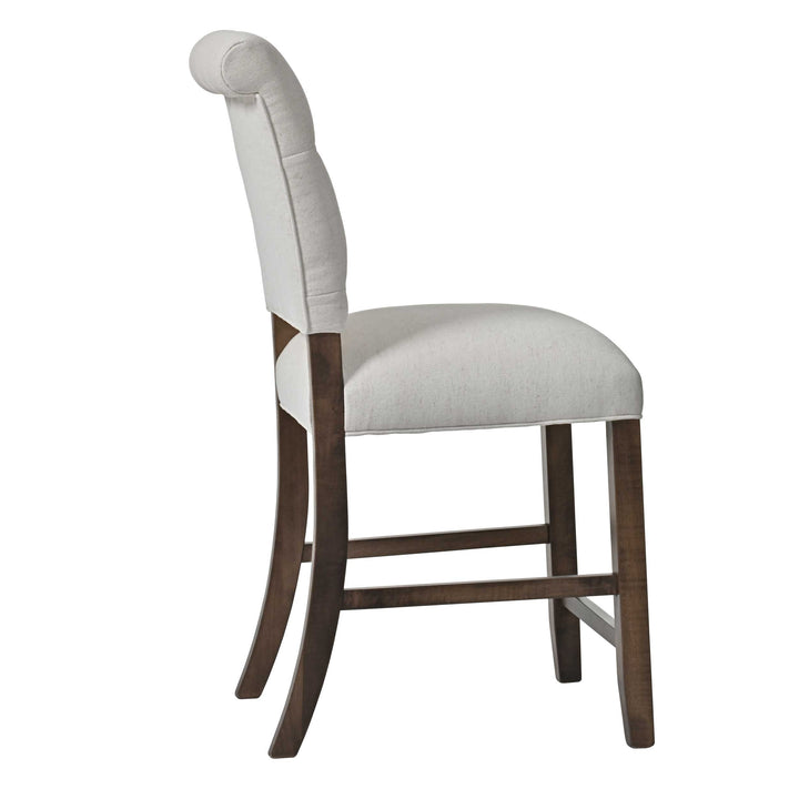 QW Amish Milan Upholstered Bar Chair