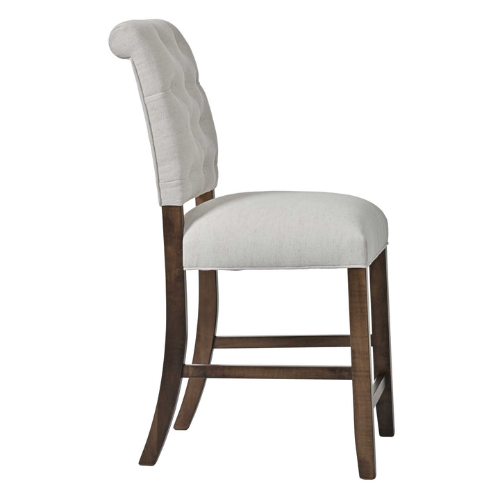 QW Amish Milan Upholstered Bar Chair