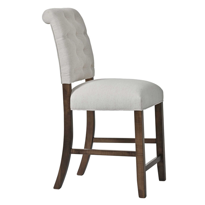 QW Amish Milan Upholstered Bar Chair