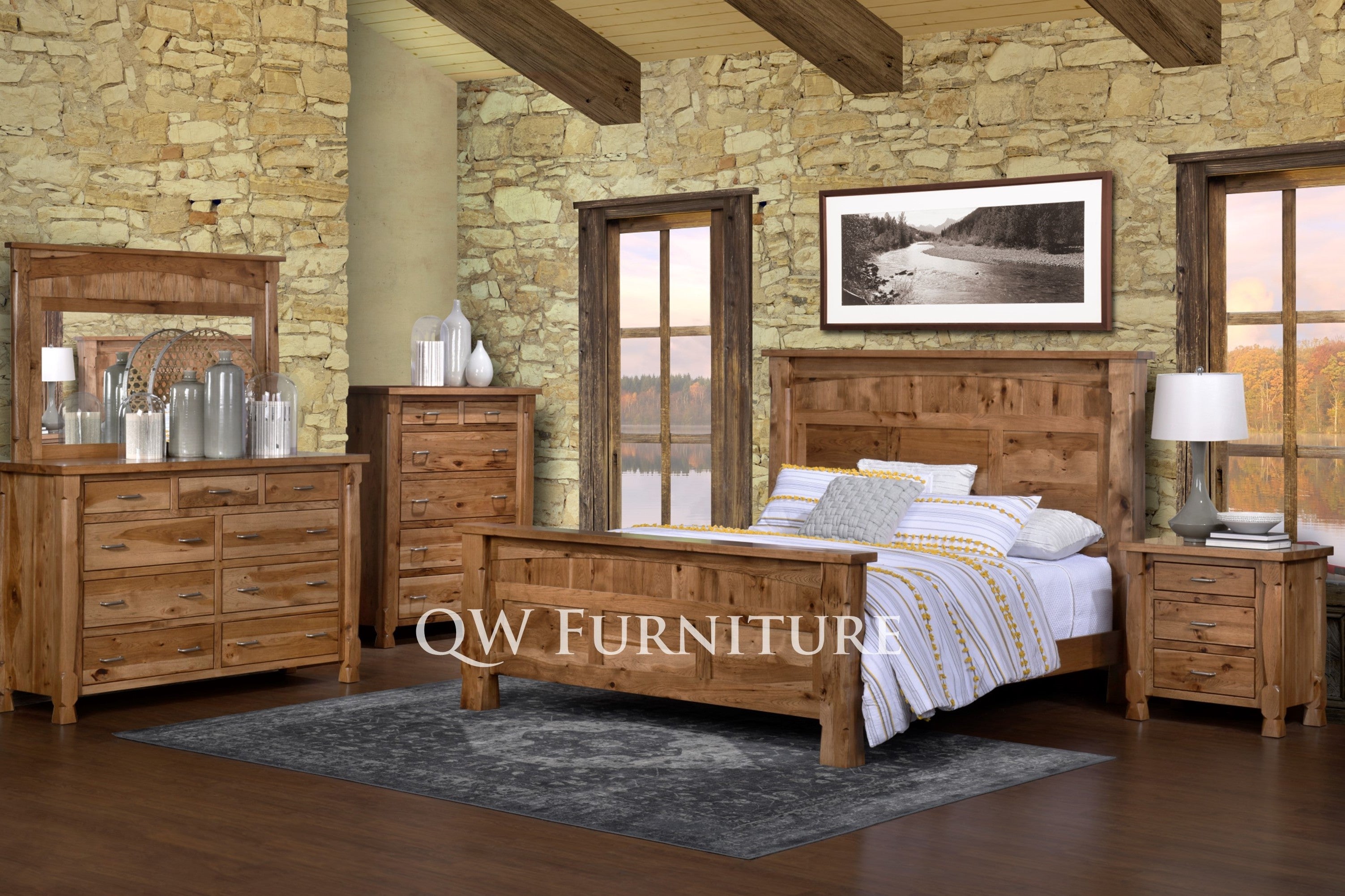 QW Amish Ouray Lodge 5pc Set - Thumbnail 5