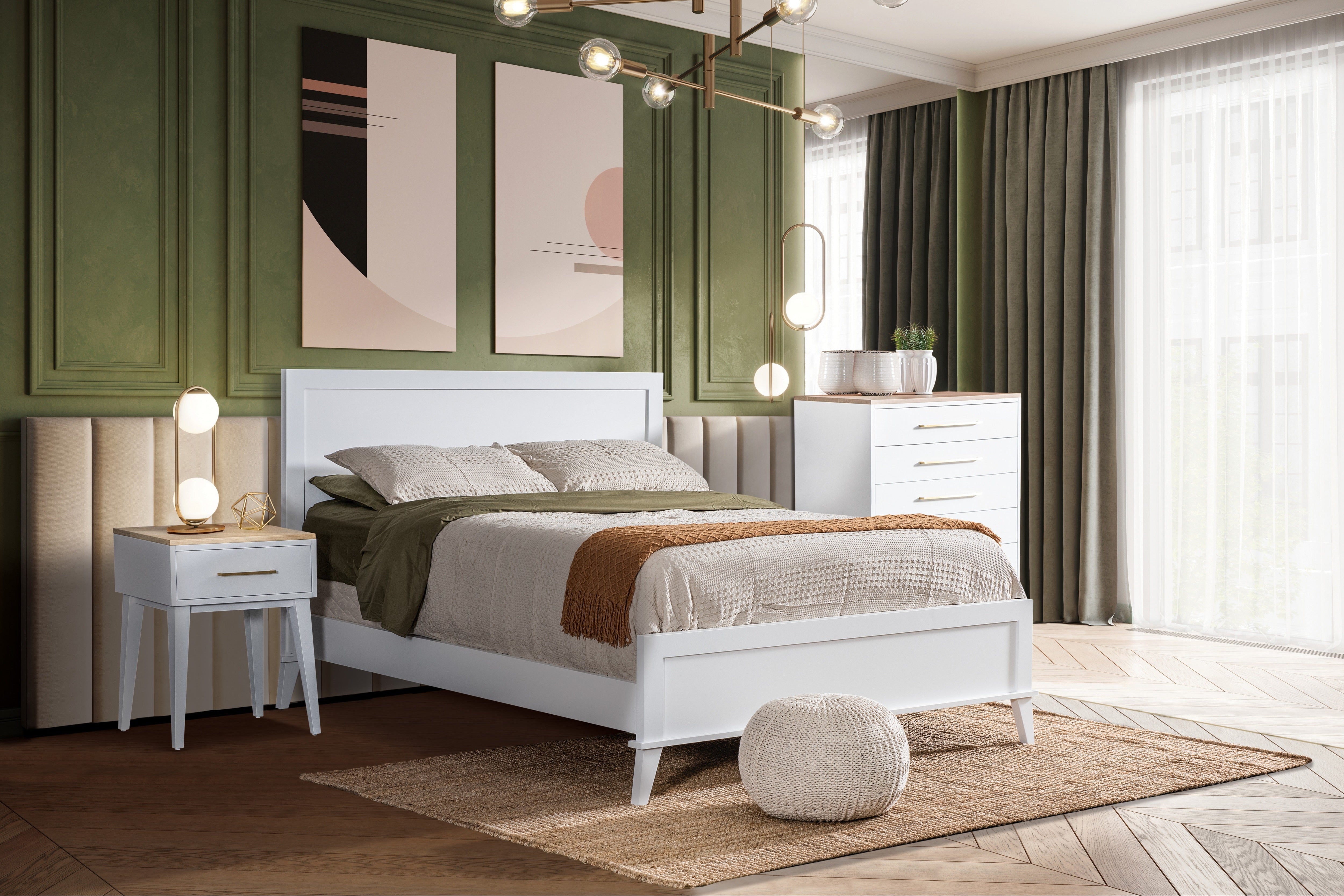 QW Amish Sofi 3pc Set