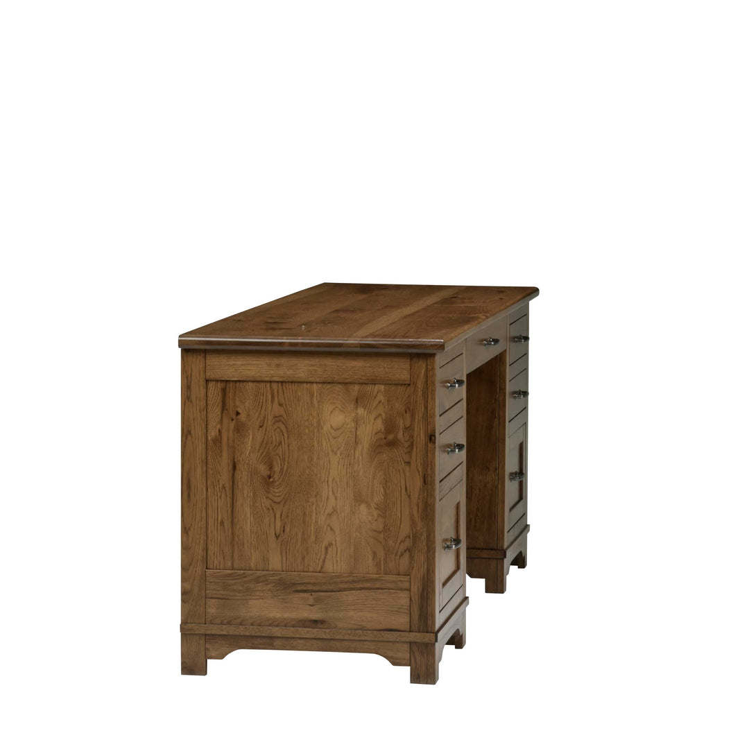 QW Amish Teton Wall Desk w/ Optional Hutch