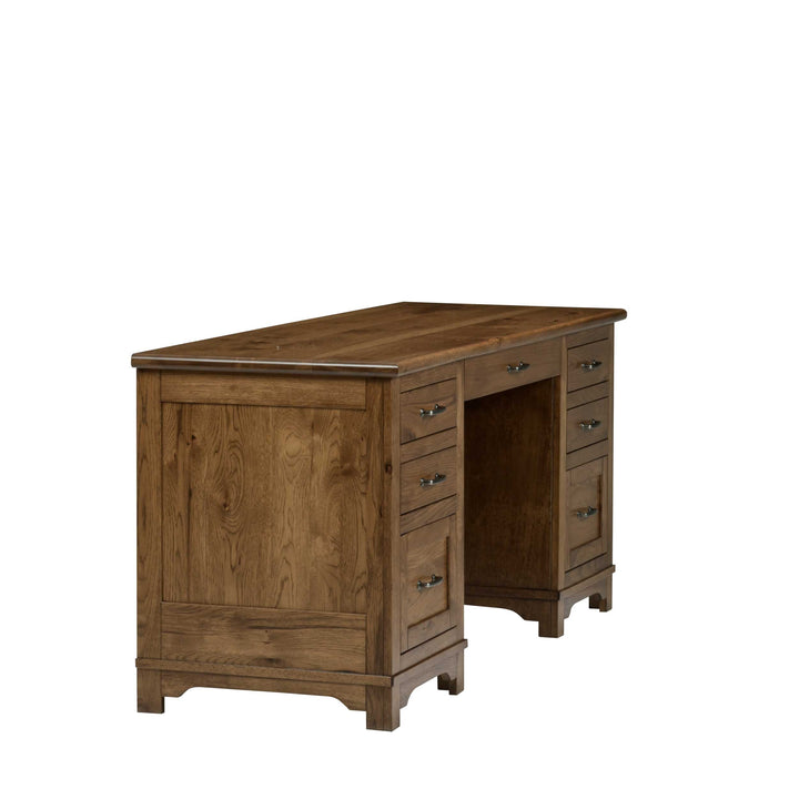 QW Amish Teton Wall Desk w/ Optional Hutch