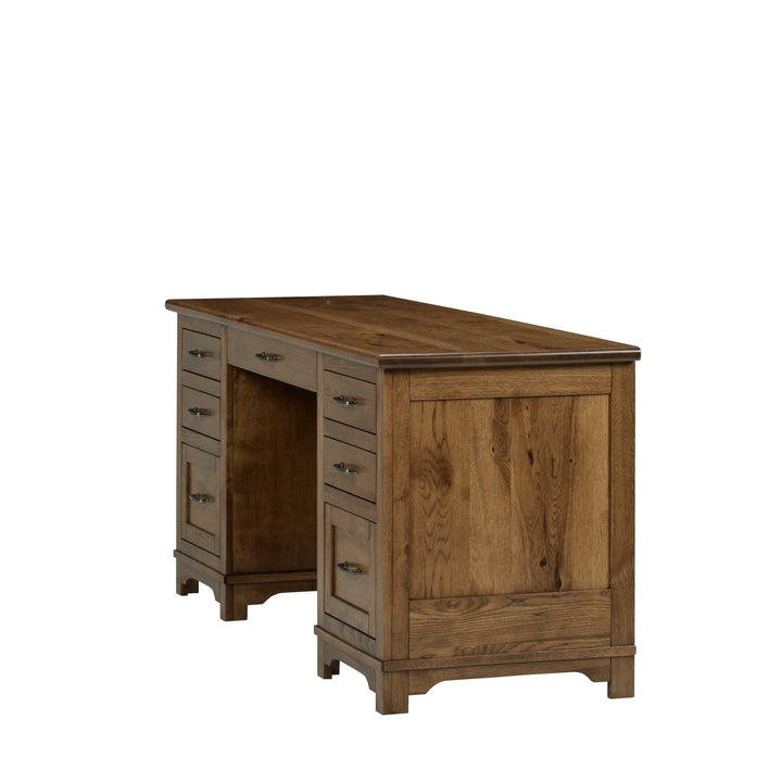 QW Amish Teton Wall Desk w/ Optional Hutch