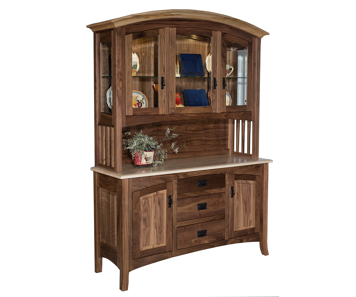 QW Amish Cambria Hutch - Thumbnail 2