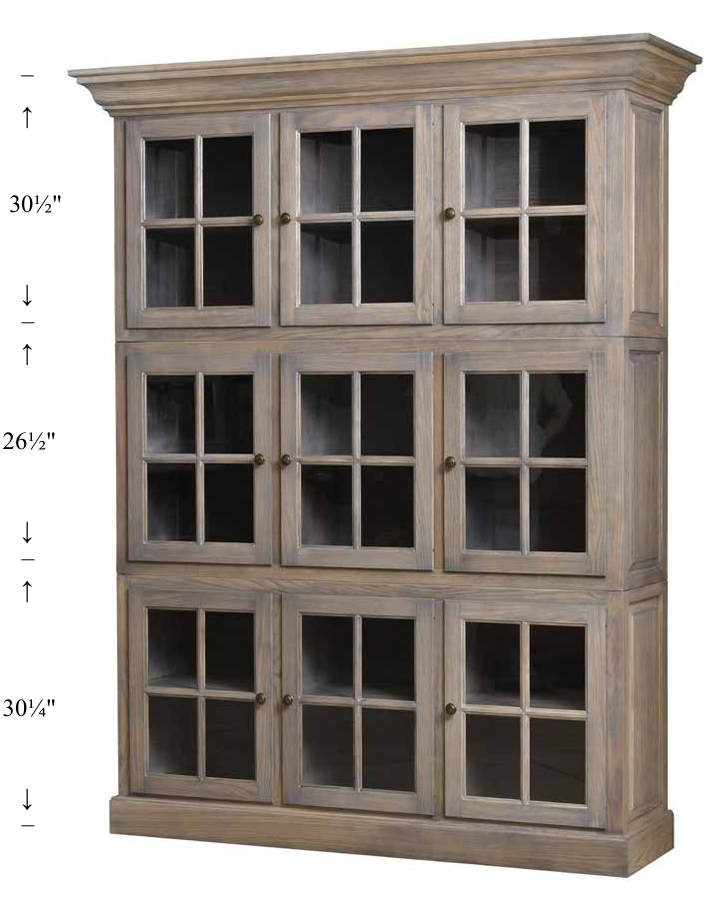 QW Amish Traditional Stackable Bookcase