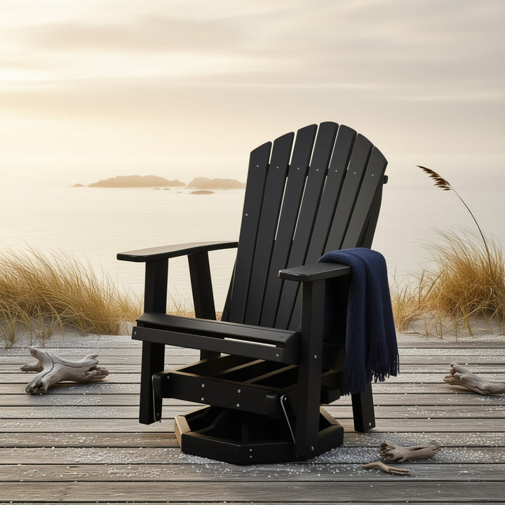 Extra Stock! Adirondack Swivel Glider (4 colors available)