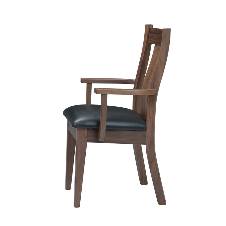 QW Amish Telluride Arm Chair w/ Uph Seat