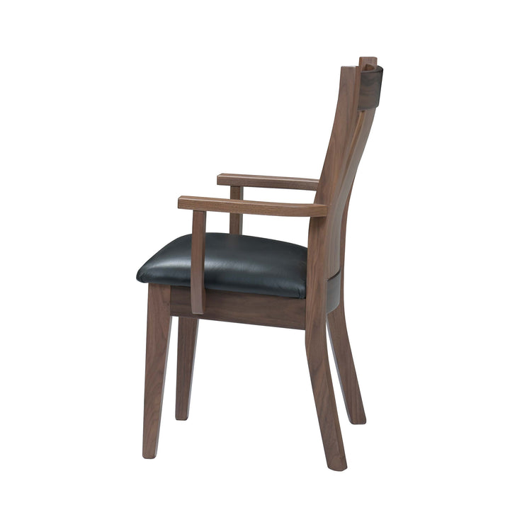 QW Amish Telluride Arm Chair w/ Uph Seat