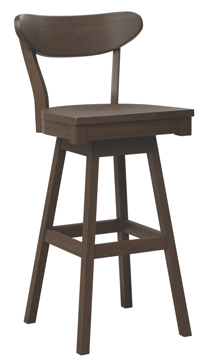 QW Amish Windsor Swivel Bar Chair