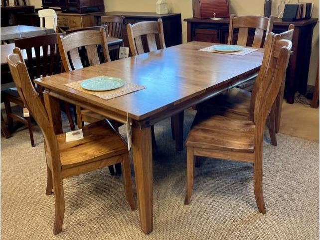 QW Amish Arbella 7pc Dining Set