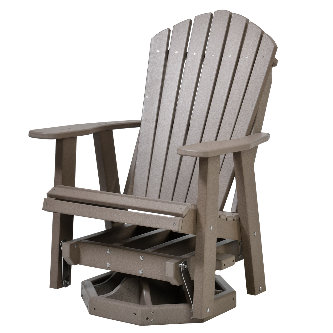 Extra Stock! Adirondack Swivel Glider (4 colors available)