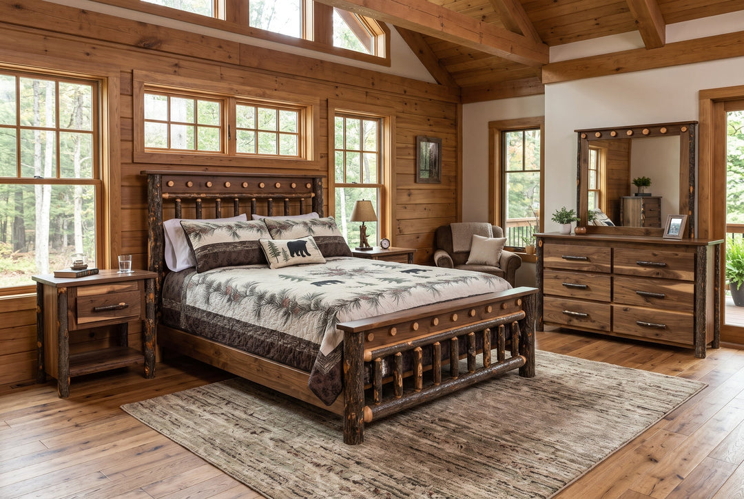 Boulder Log 4pc Bedroom Set