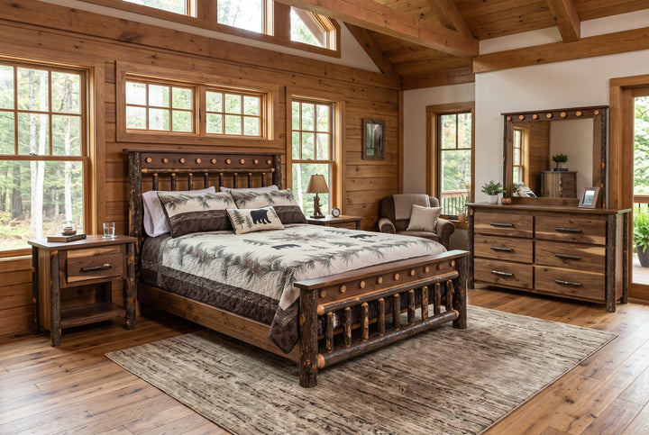 Boulder Log 4pc Bedroom Set