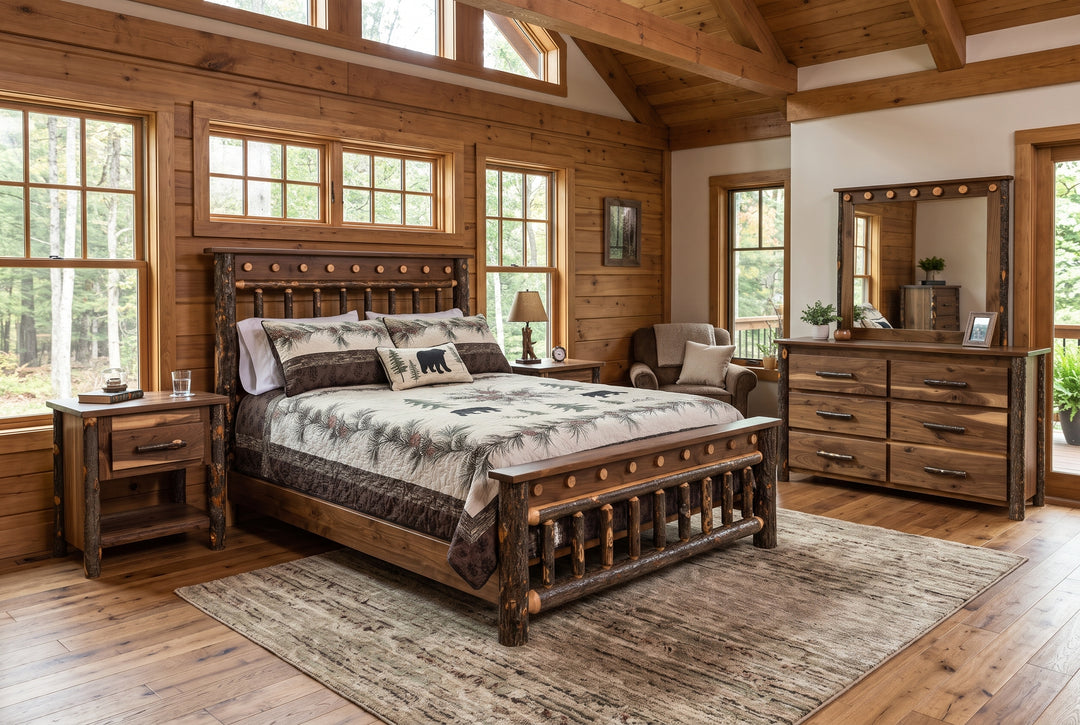Boulder Log Bed