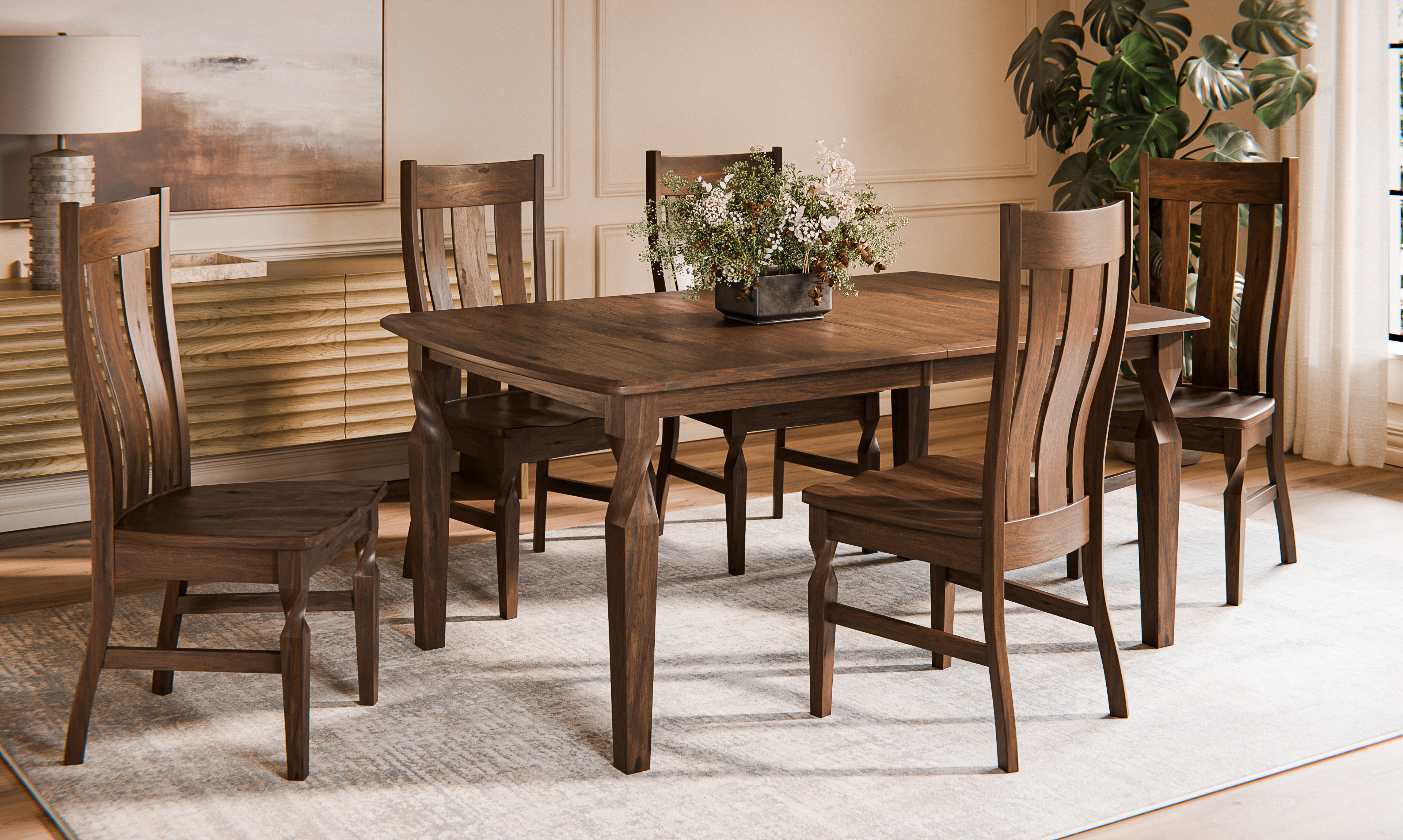 QW Amish Brantley Side Chair - Thumbnail 2