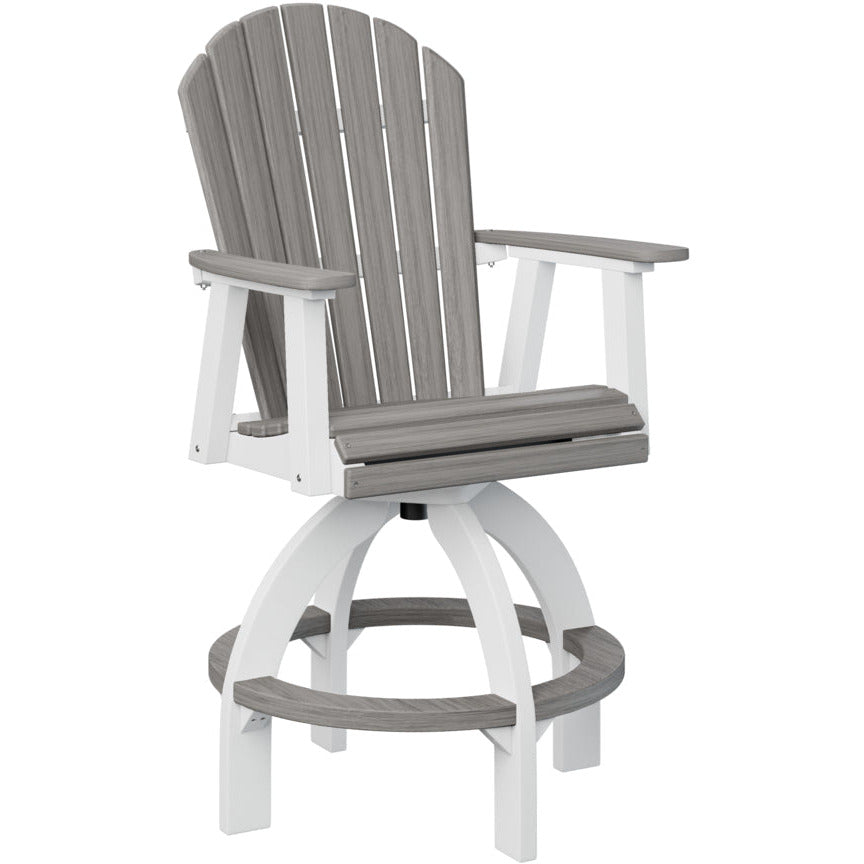 Comfo Back Adirondack Swivel Bar Chair ESBC2135