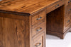 QW Amish Teton Wall Desk w/ Optional Hutch