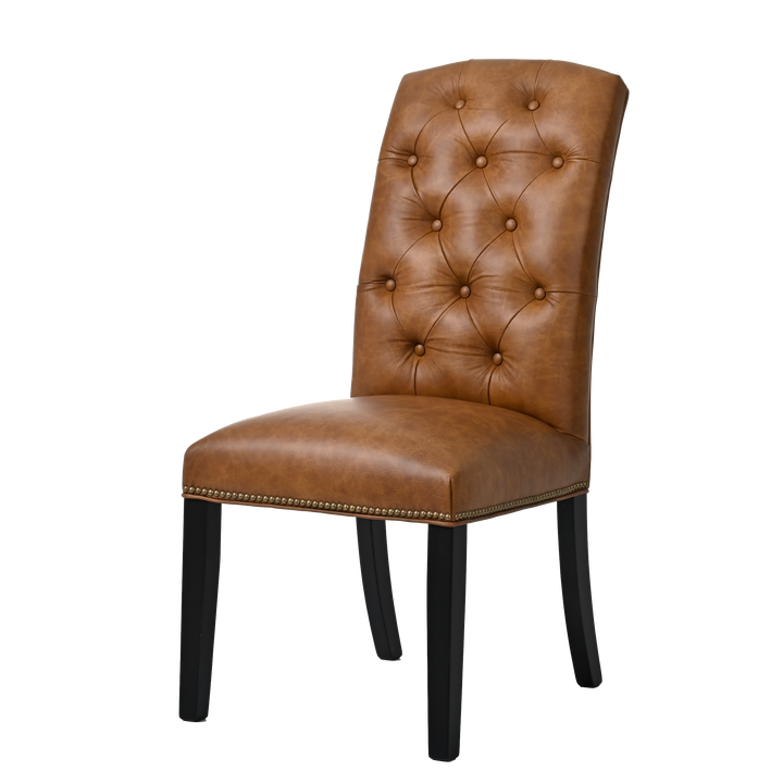 QW Amish Dalton Tufted Upholstered Side Chair