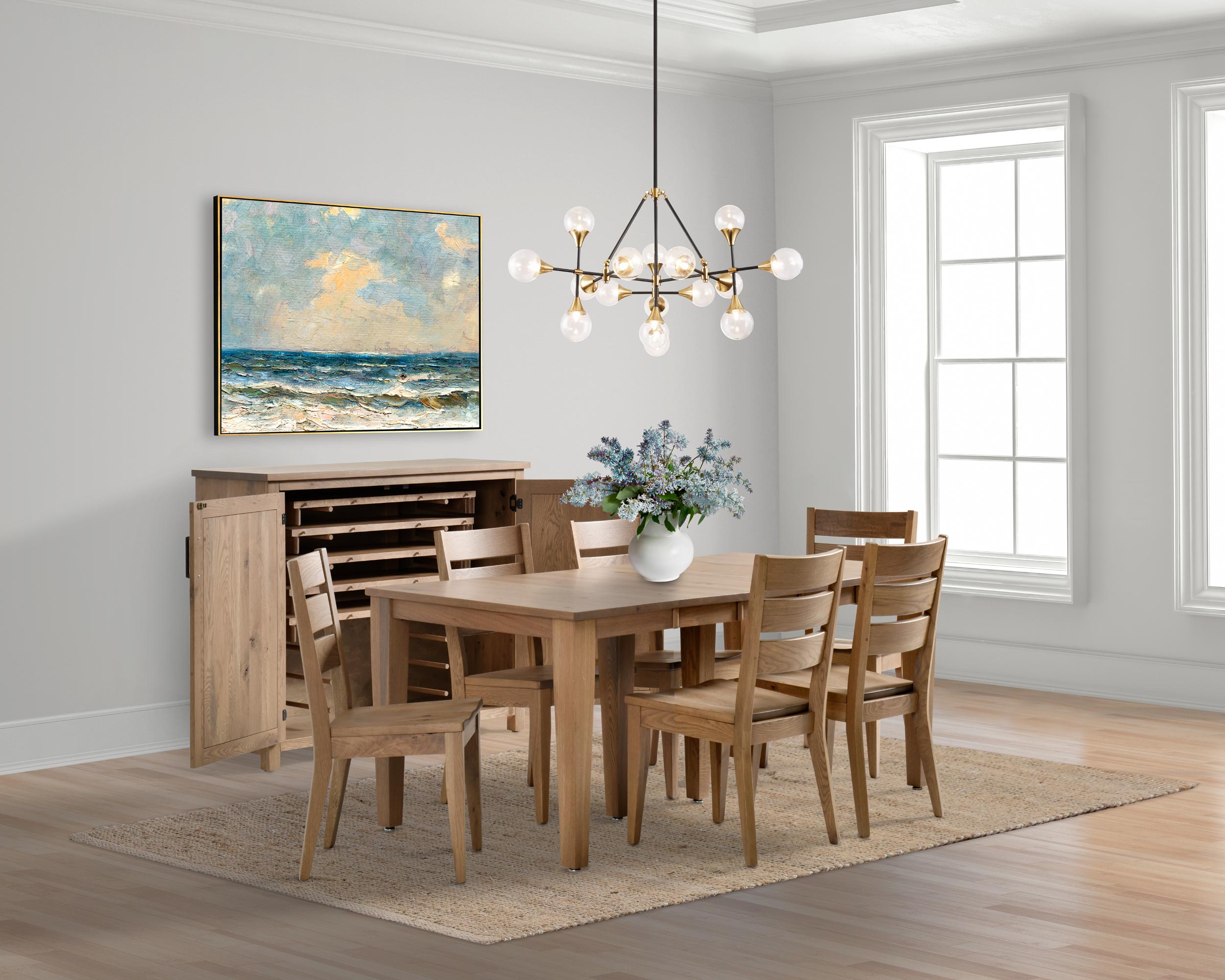 QW Amish Flex Leaf Cabinet - Thumbnail 4