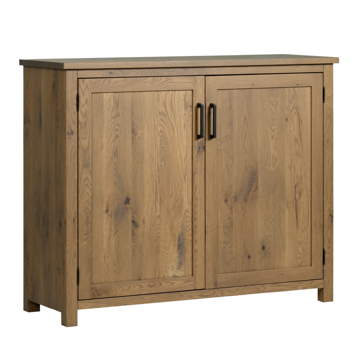 QW Amish Keystone Leaf Cabinet