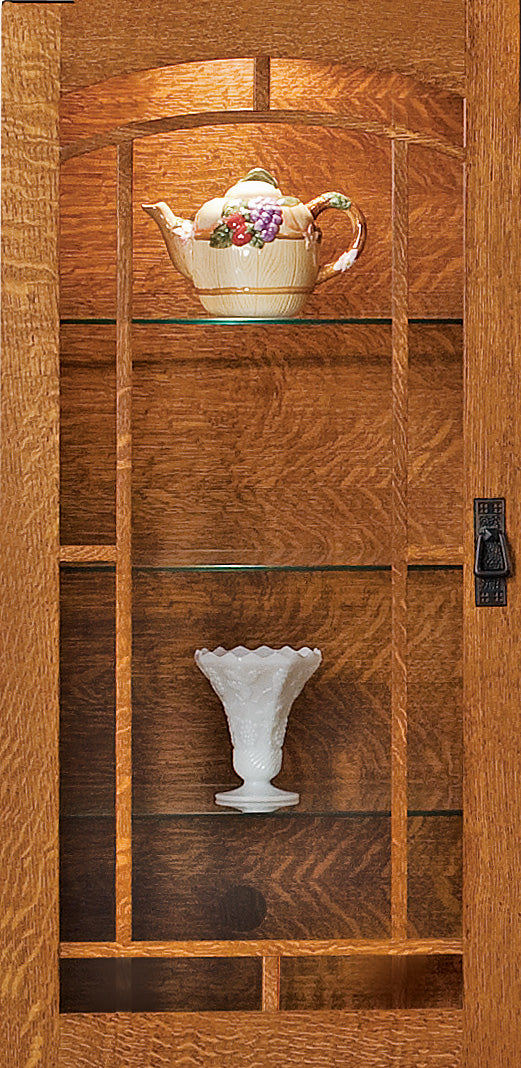 QW Amish Manhattan Mission 6pc Wall Unit