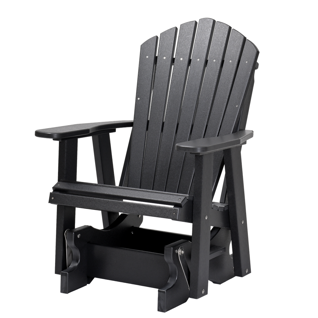 QW Amish Adirondack Glider