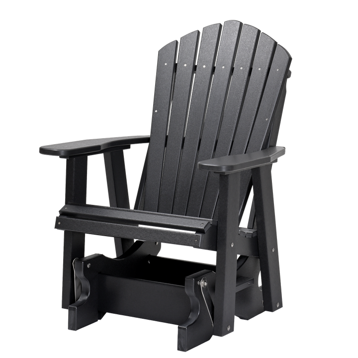 QW Amish Adirondack Glider