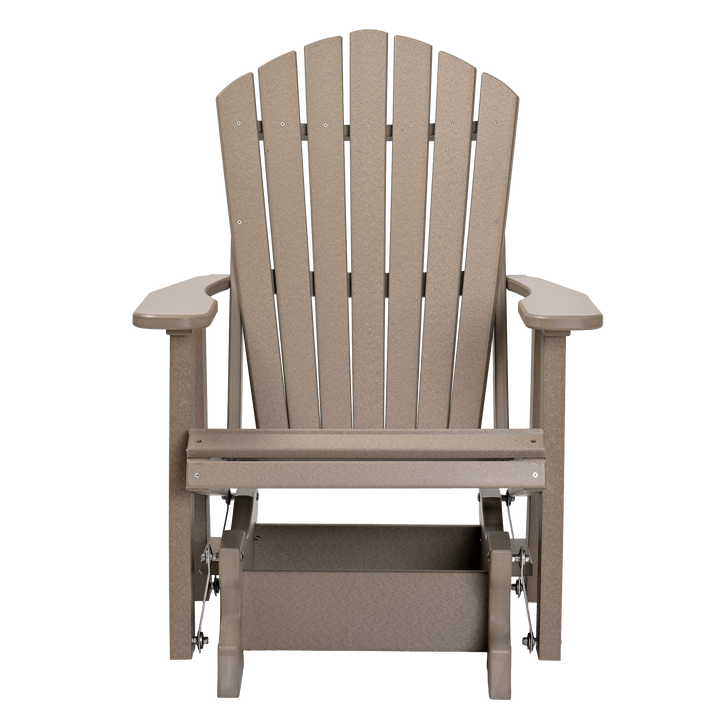 QW Amish Adirondack Glider