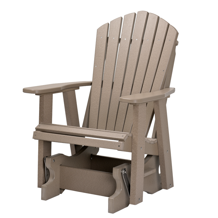 QW Amish Adirondack Glider