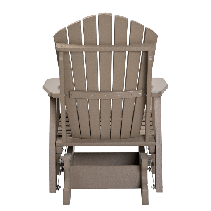 QW Amish Adirondack Glider