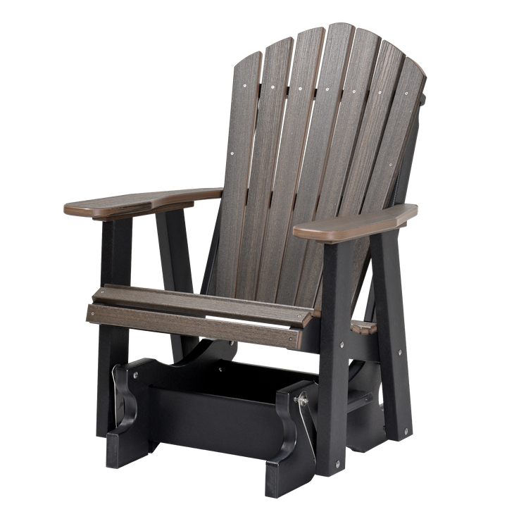 QW Amish Adirondack Glider